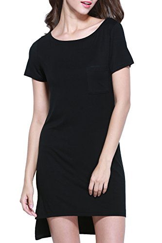 S-ZONE Casual T shirt Dresses,for Womens,Girls,Suggest choose size up