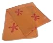 Silk scarf, 'Autumn Stars'