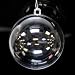 80mm Clear Plastic Acrylic Fillable Ball Ornament - Pkg of 12