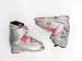 This is a used pair of Dalbello CX Equipe R2 Kid's Ski Boots.  This is a great 2 buckle front entry ski boot for your child. CX stands for Dalbello's Centriflex Technology.   The photos are representative photos of the boot that you will receive.  Your boot you will be in the same condition unless noted in the following description. Condition These Dalbello kid's ski boots were used in a ski resort mountain rental program for a few seasons.  They have normal to heavy scrapes and scratches like any used kids rental boot. Kids are very tough on rental boots.  So, this boot will have lots of scuff and scratch marks that are cosmetic only.  These boots may also have some minor cuff wear for usage. The boots have letters engraved into the back of the plastic shell.