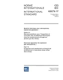 IEC 60079-17 Ed. 3.0 b:2002, Electrical apparatus for explosive gas atmospheres - Part 17: Inspection and maintenance of electrical installations in hazardous areas (other than mines)