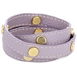 Lalucca Gia Lavender Gold Stud Triple Wrap Bra