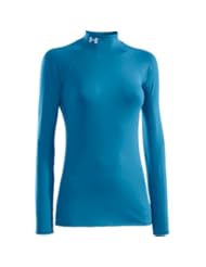 Under Armour Coldgear Infrared EVO CG Mock Shirt - Long-Sleeve - Womens Crown Jewel/Elemental, XS