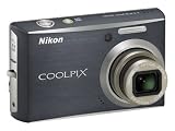 Nikon Coolpix S610 10MP Digital Camera with 4x Optical Vibration Reduction (VR) Zoom (Midnight Black)