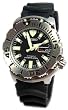 Seiko Diver Men's Black Monster 200M Professional Automatic Diver Watch