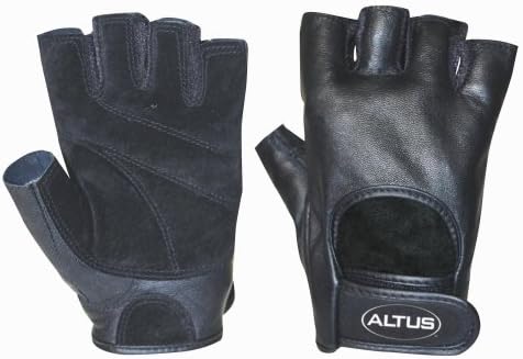 Altus Athletic Classic Leather Power Gloves (Large)