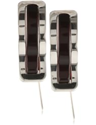 Sterling Silver Tides Collection Cherry Amber Earrings