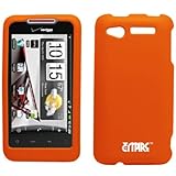 EMPIRE Orange Rubberized Hard Case Cover for HTC Merge 6325