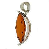 Amber Pendant set in .925 Sterling Silver