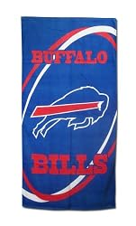Buffalo Bills Fiber Reactive Pool/Beach/Bath Towel (Team Color)