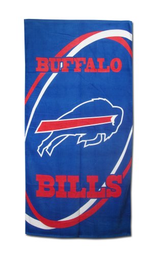 Buffalo Bills Fiber Reactive Pool/Beach/Bath Towel (Team Color)