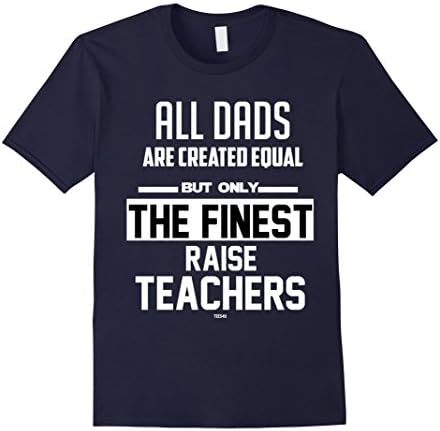 Men's Teacher Dads Father's Day T-shirt - Funny T-shirt For Dads 2XL Navy