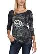 Desigual - Pull - Femme - Rouge (Borgo�a 3007) - FR : 40 (Taille fabricant : M)