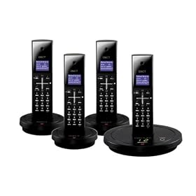 Binatone X1I Dect Quad Black