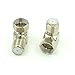 Sienoc 5 packs of F-Type Right Angle Adapter - 90° Female to Male Connector TV STB adapter