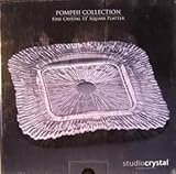 13 INCH POMPEII COLLECTION CRYSTAL PLATTER