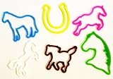 Bama Band Silly Kid Bandz Glow Tic Tac Horses 24PK Bama Band Silly Kid Bandz Glow Tic Tac Horses 24PK
