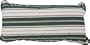 Hatteras B-71BR Deluxe Hammock Pillow, Green Stripe