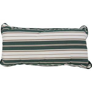 Hatteras B-71BR Deluxe Hammock Pillow, Green Stripe by 