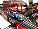 Race in a Case Mini Portable Car Racing Track - Fun dynamo wind up version of Scalextrics!