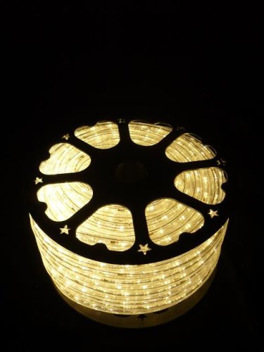 150Ft Rope Lights; Soft White LED Rope Light Kit; 1.0