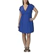 Plus Young Contemporary Kimono Dress - Athens Blue