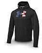 Under Armour Men's Big Flag Logo Tackle Twill Fleece Hoody