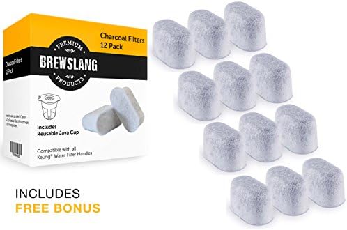 Single K-cup Brewer Charcoal Water Filters for Keurig B75, B76, B77 - 12 Pack