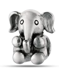 Sterling Silver Elephant Bead
