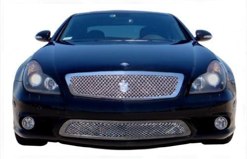 Mercedes Benz CLS550 Stainless Steel Chrome Dual Weave Mesh Tiarra Grille