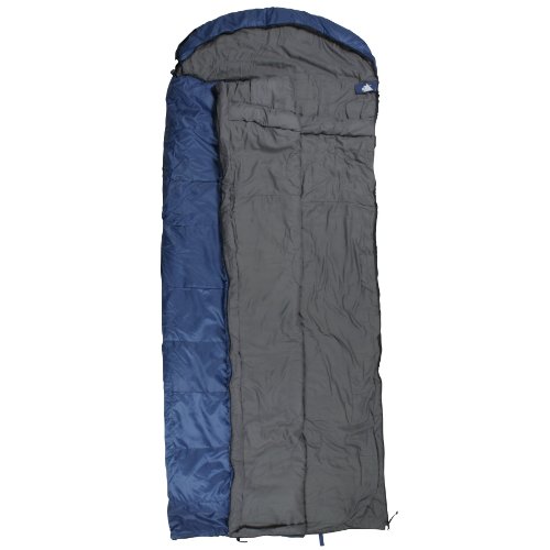 10T ALASKAN Sac de couchage couverture Bleu 235 x 100 cm