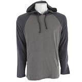 man clothes-RVCA Men's Castro Hooded Raglan