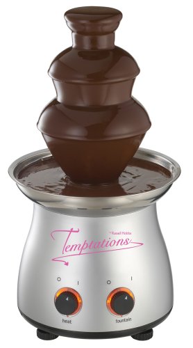 Childrens Toyshop  Kitchen & Housewares : Russell Hobbs Temptations 13523 Single Chocolate Fountain Stainless Steel