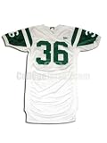 White No. 36 Game Used Eastern Michigan Wilson Football Jersey
