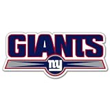 New York Giants NFL Football sticker 7" x 3"