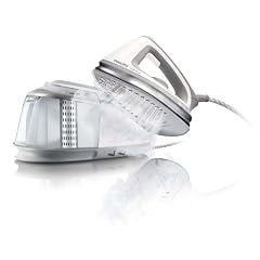 Philips GC9140/02 Dampfb�gelstation mit 5.0 Bar Dampfdruck / Auto Calc Clean / Eco-Dampf, wei�