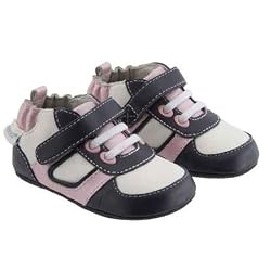 Robeez Mini Shoez Navy/Pink Slam Dunk Shoes