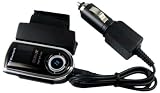 Technaxx FMT BT Clip FM Transmitter und Bluetooth Kit f&uuml;r Ipod und Iphone schwarz/silber