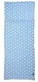 Snuggle Sac Blue and White Spots Fleecy Sleeping Bag