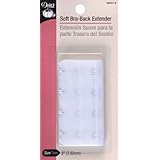 Dritz(R) 4 Hook Bra Back Extender- 3 Inch Wide White