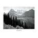 Professionally Framed Ansel Adams Glacier National Park Art Print Poster - 16x20 with RichAndFramous Black Wood Frame