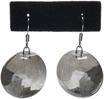 Earrings: Silver Globe