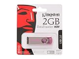 Kingston DataTraveler 101 - 2 GB USB 2.0 Flash Drive DT101N/2GB (Pink)