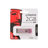 Kingston DataTraveler 101 2GB USB 2.0 Flash Drive DT101N/2GB (Pink)