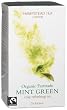 Hampstead Tea Organic Fairtrade, Mint Green Tea, 25-Count Sachets (Pack of 3)