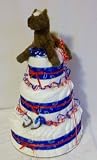 Plush Boy Horse Diaper Cake - (Child)