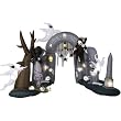 Airblown Inflatable 10 Ft Long Cemetary Gateway Scene Image of Airblown Inflatable 10 Ft Long Cemetary Gateway Scene