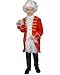 Victorian Soldier Boy Costume Child British Red Coat Costume