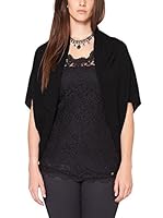 Triangle by s.Oliver Chaqueta Punto (Negro)