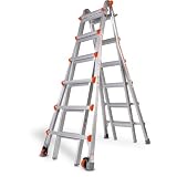 Buy Little Giant Ladder #10126 Model 26 Type 1A 300 lb Rated with Free Leg Leveler by Little Giant